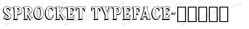 Sprocket Typeface字体转换